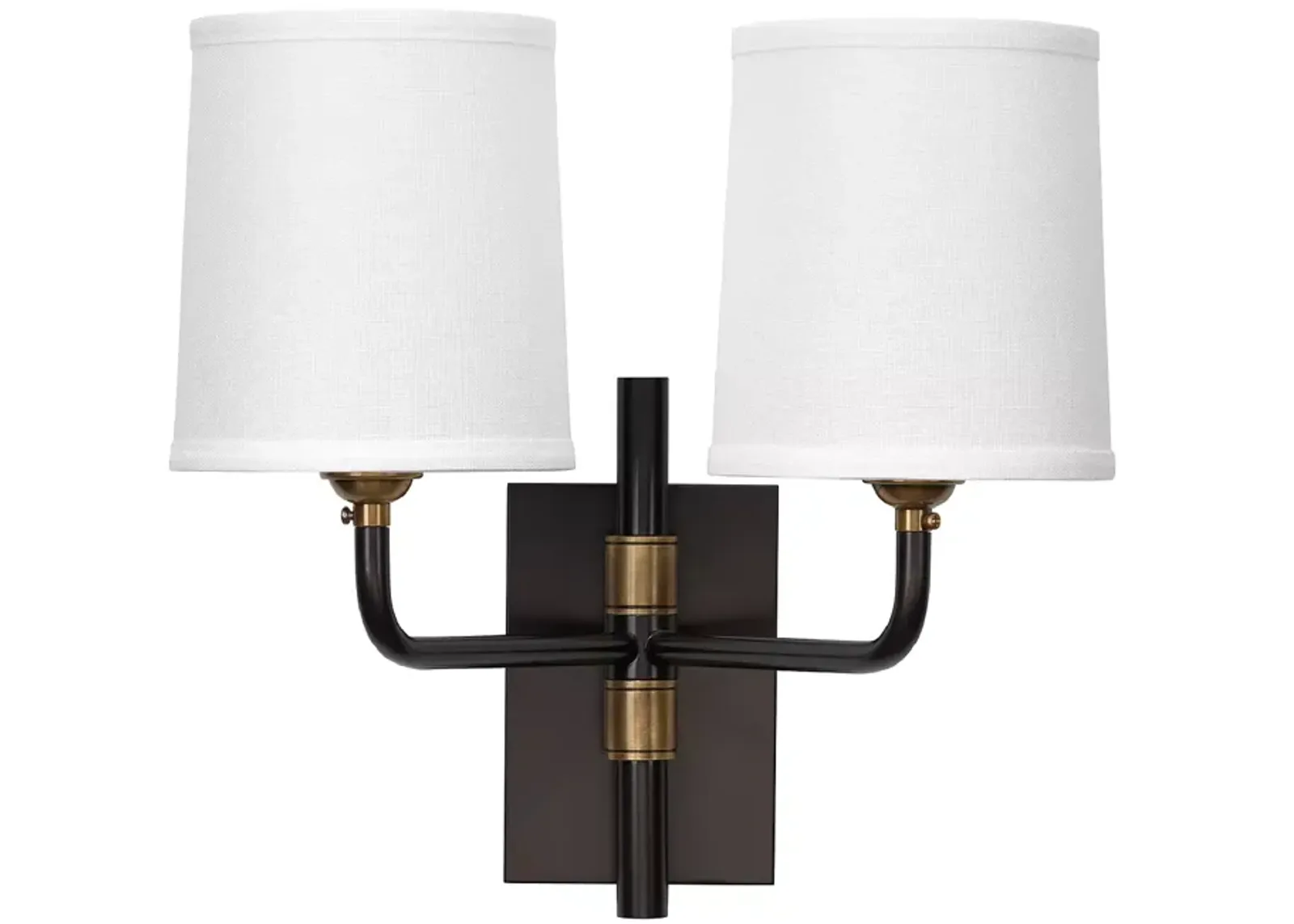 Jamie Young Lawton Double Arm 2 Light Wall Sconce