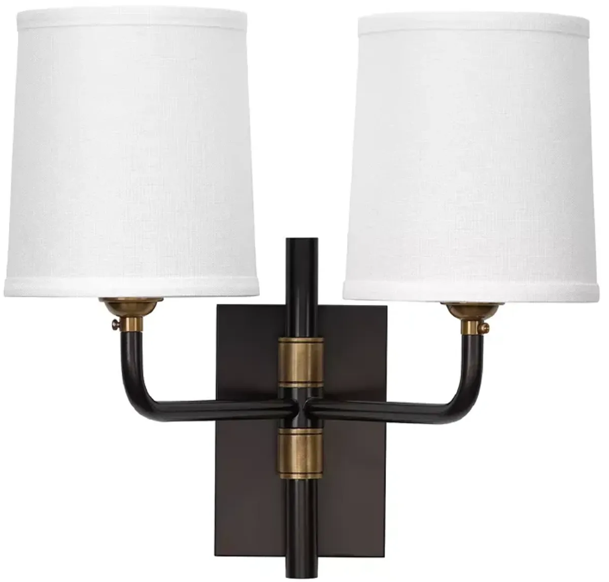 Jamie Young Lawton Double Arm 2 Light Wall Sconce