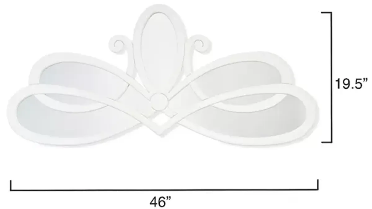 Bloomingdale's Scroll Mirror