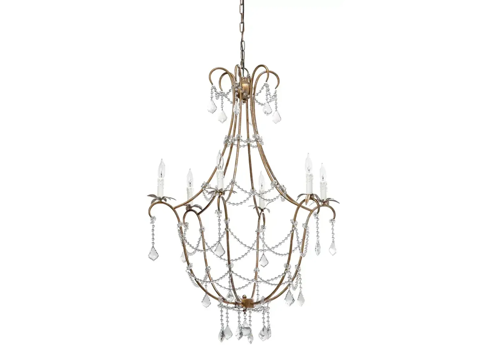 Jamie Young Scarlett 6 Light Chandelier