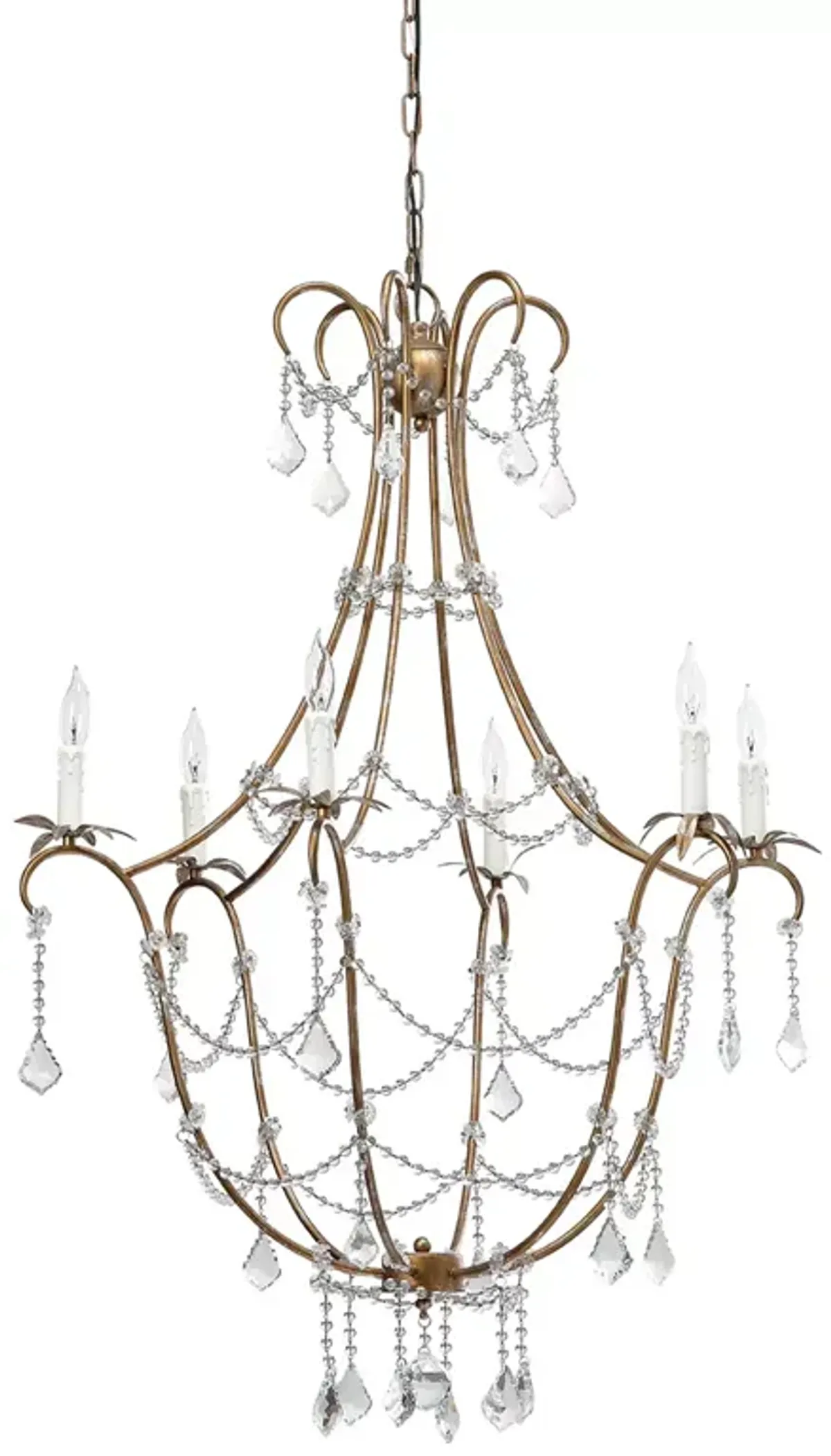 Jamie Young Scarlett 6 Light Chandelier