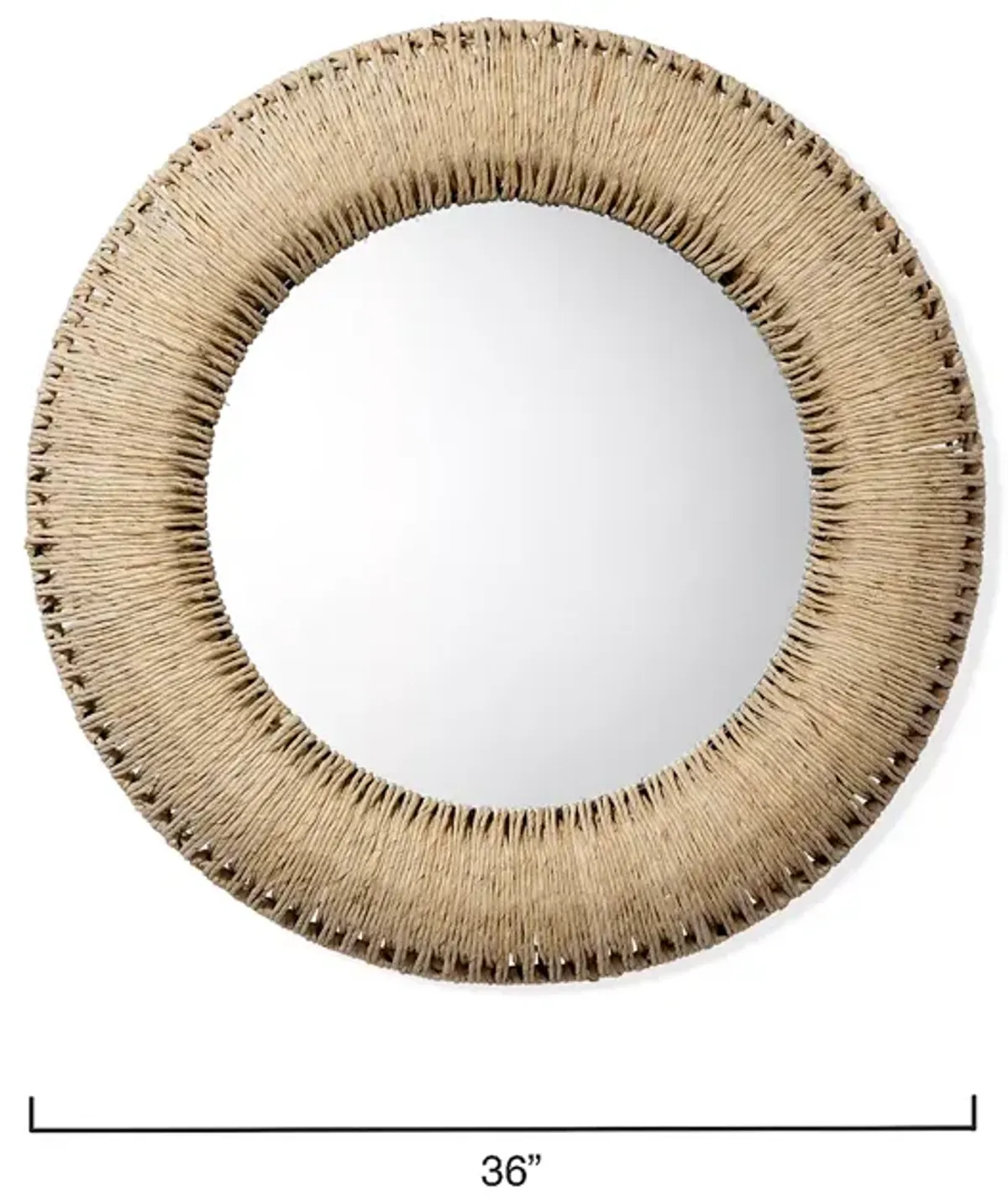 Jamie Young Round Hollis Mirror