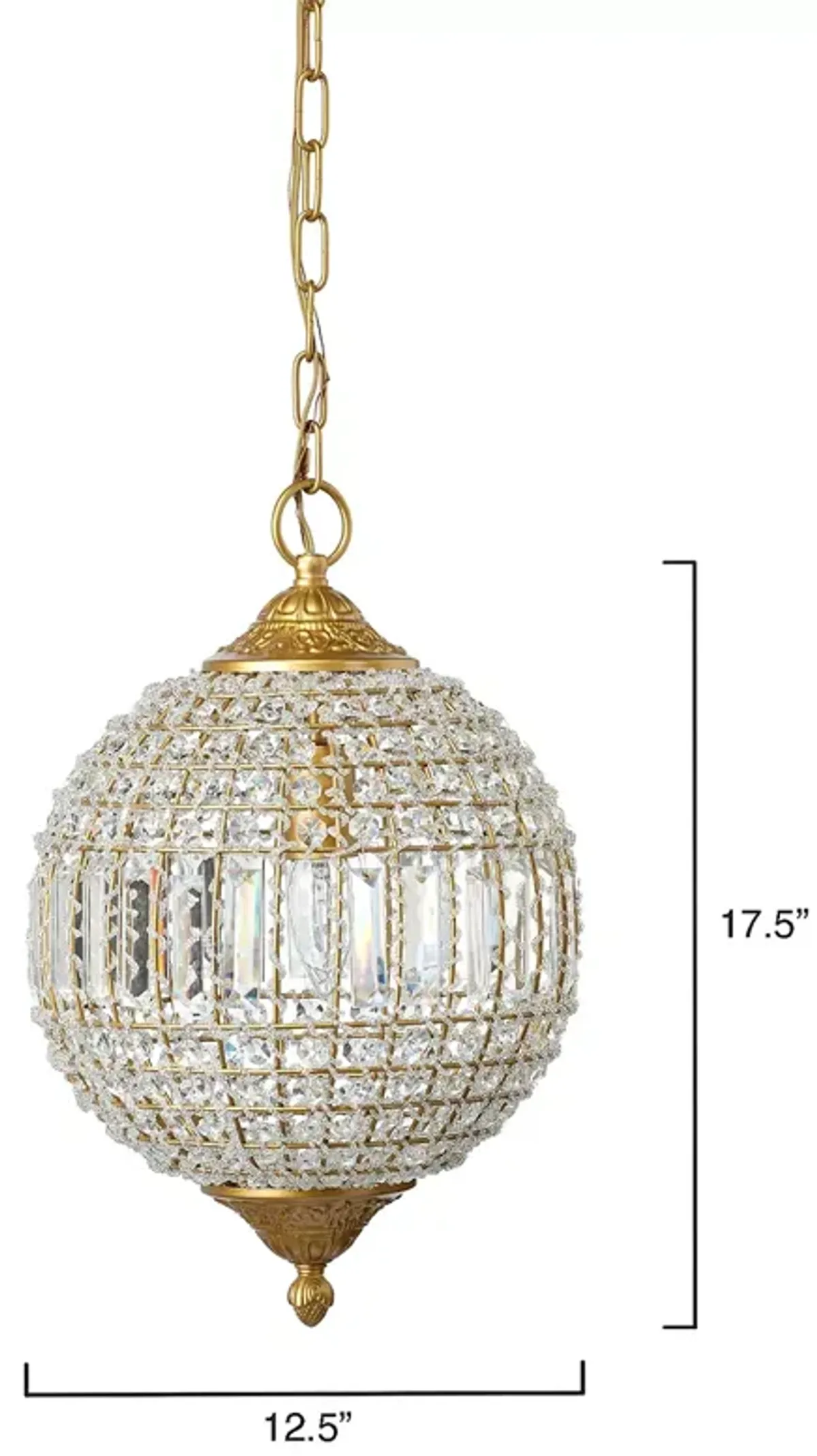 Bloomingdale's Crystal Orb Pendant