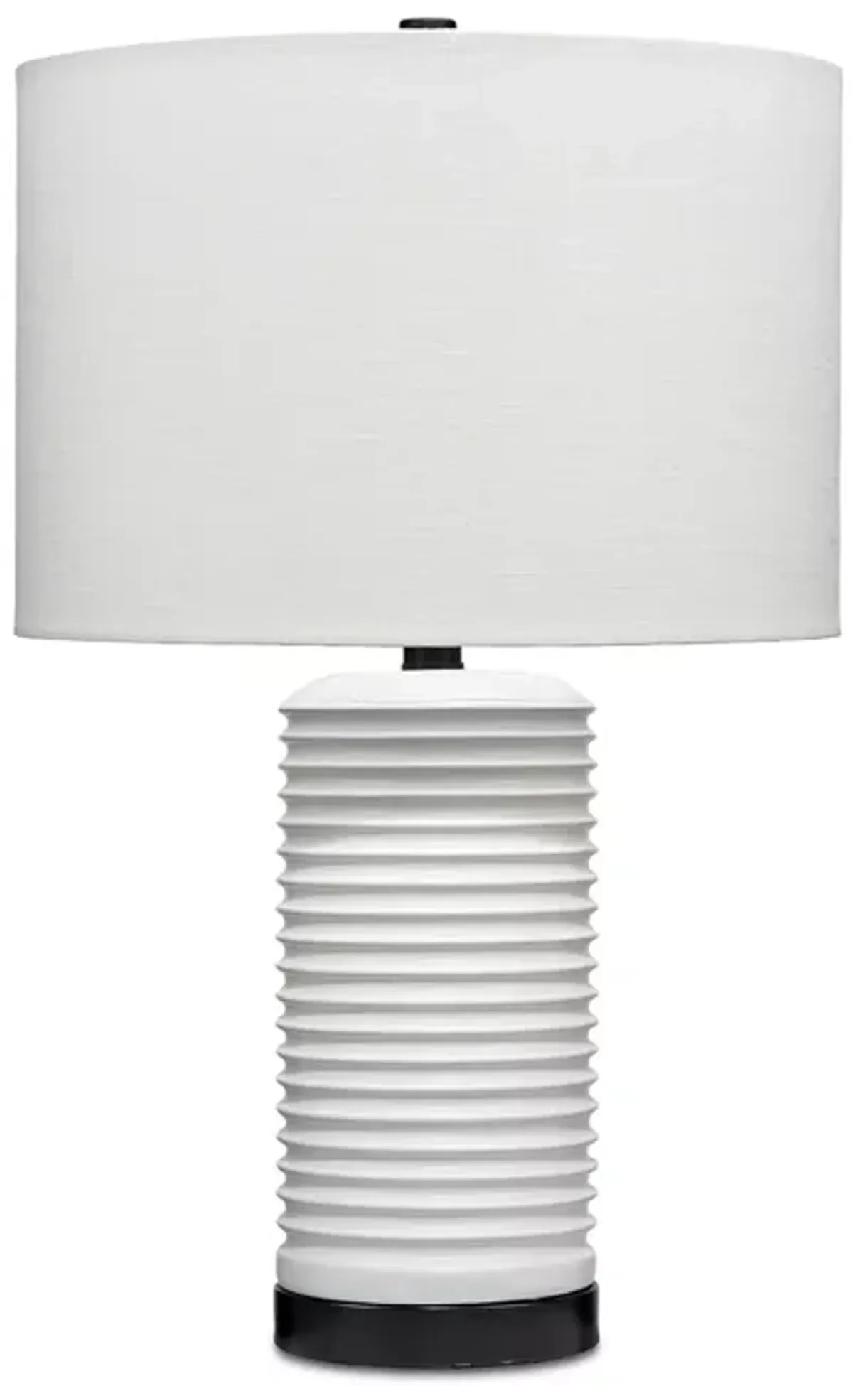 Bloomingdale's Furrowed Table Lamp