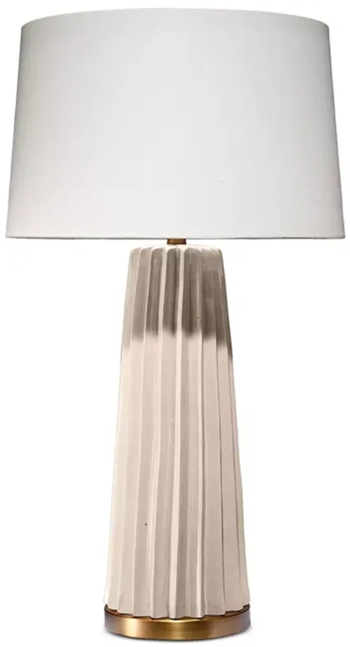 Jamie Young Pleated Ceramic Table Lamp