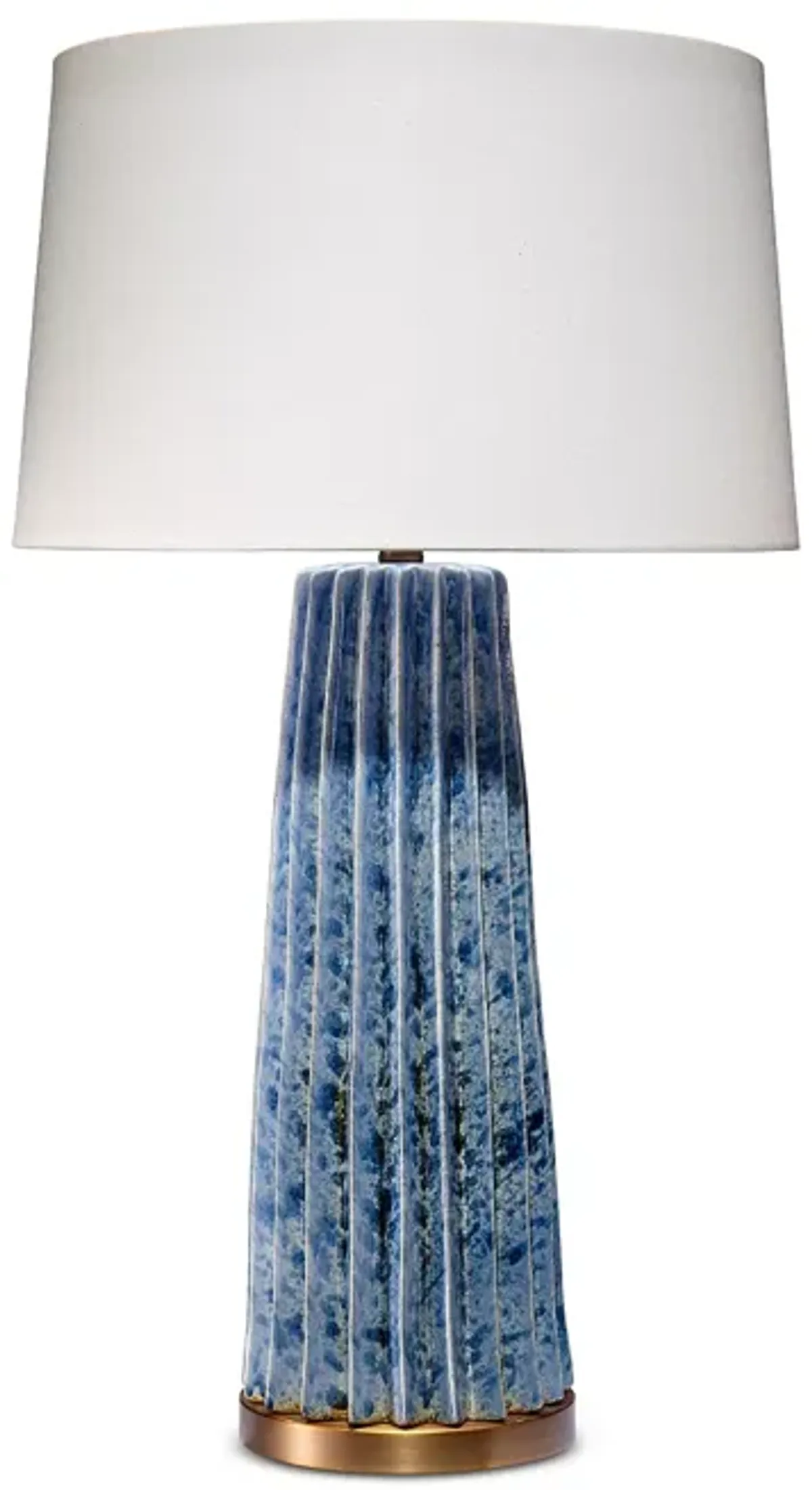 Jamie Young Pleated Ceramic Table Lamp