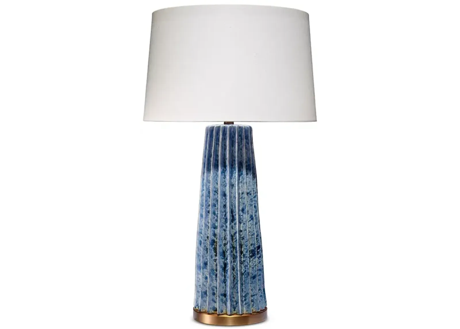 Jamie Young Pleated Ceramic Table Lamp