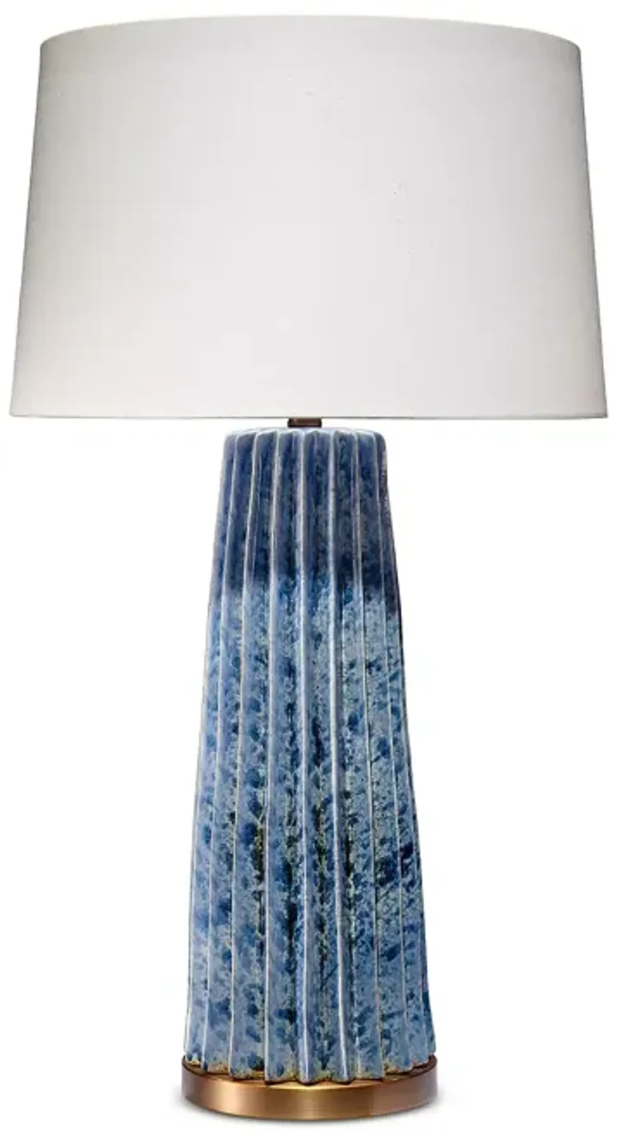 Jamie Young Pleated Ceramic Table Lamp