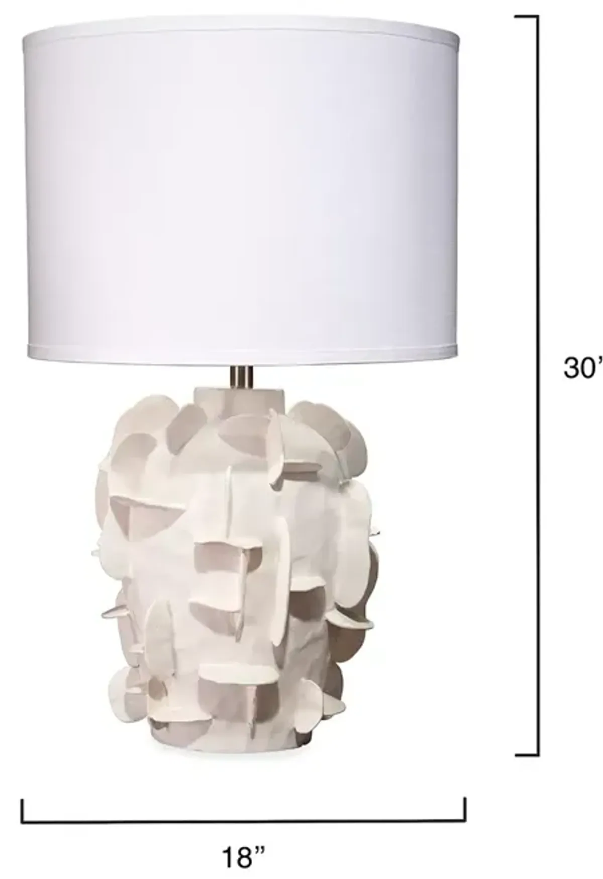 Jamie Young Helios Ceramic Table Lamp