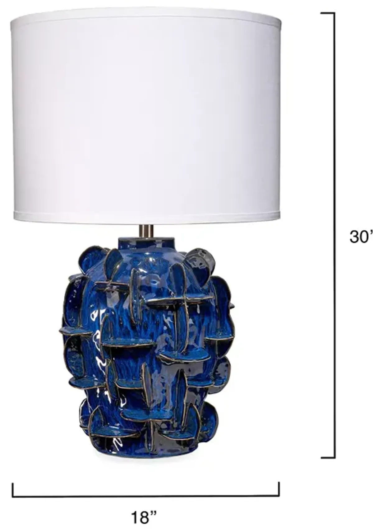 Jamie Young Helios Ceramic Table Lamp