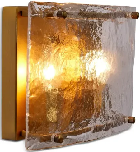 Jamie Young Glenn Glass Double Wall Sconce