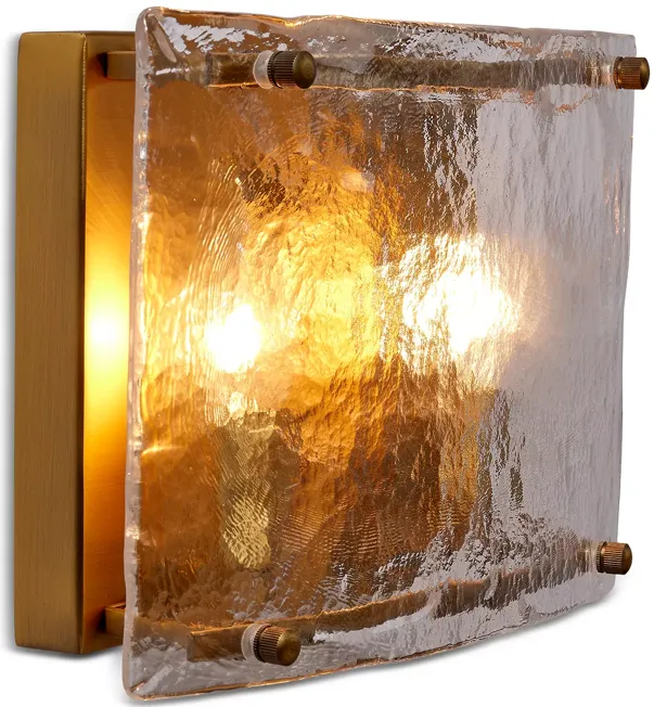 Jamie Young Glenn Glass Double Wall Sconce