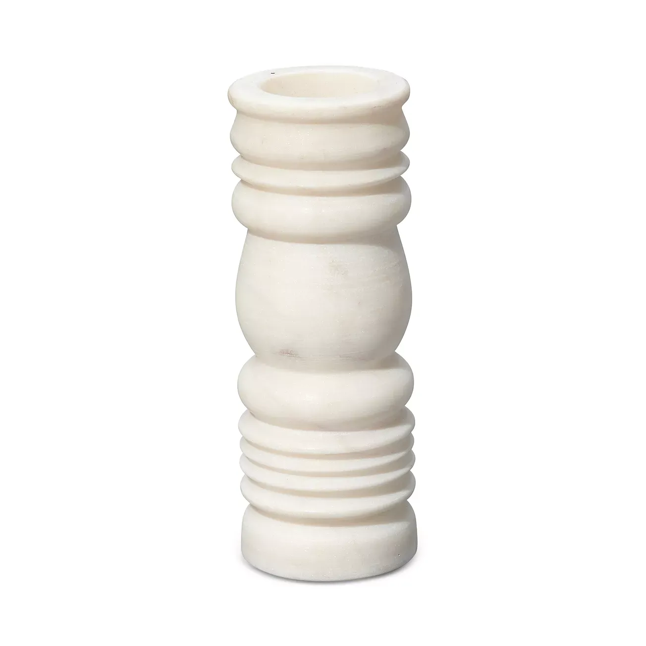 Jamie Young Monument Marble Candlesticks, Set of 3