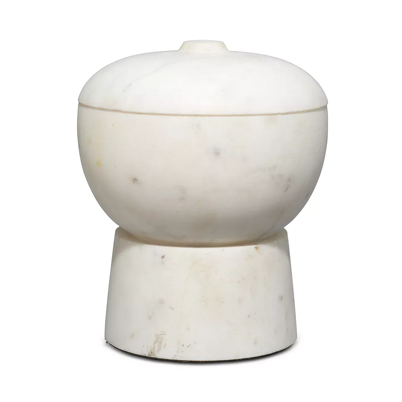 Jamie Young Bennett Marble Medium Storage Bowl with Lid