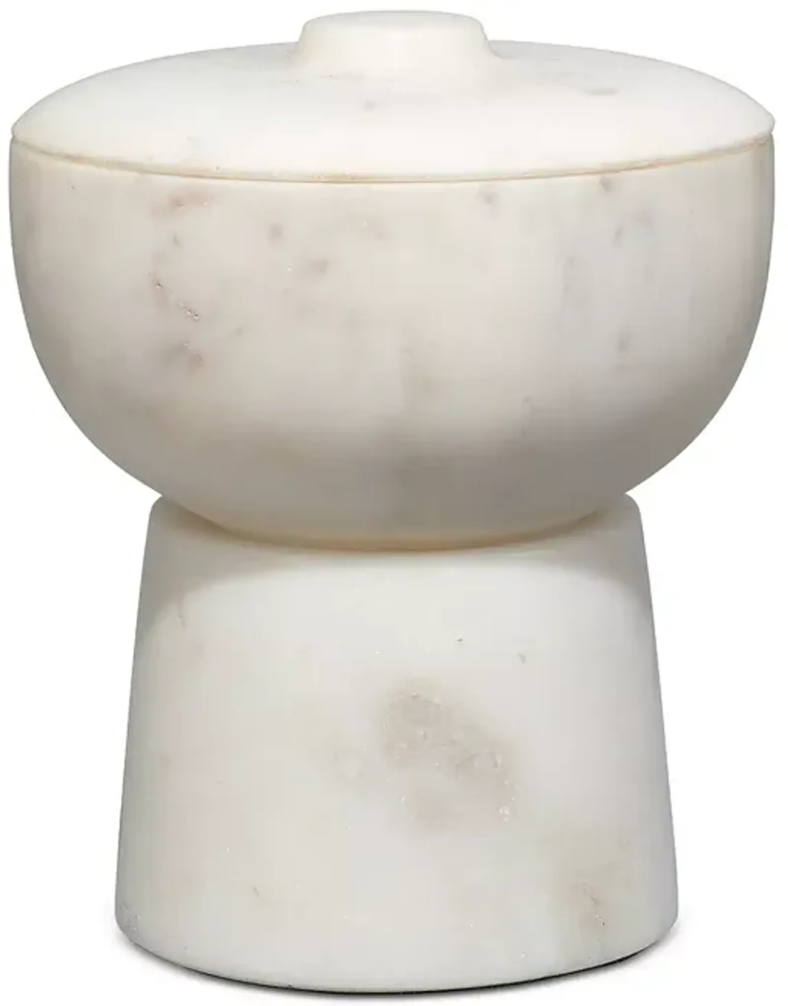 Jamie Young Bennett Marble Small Storage Bowl with Lid