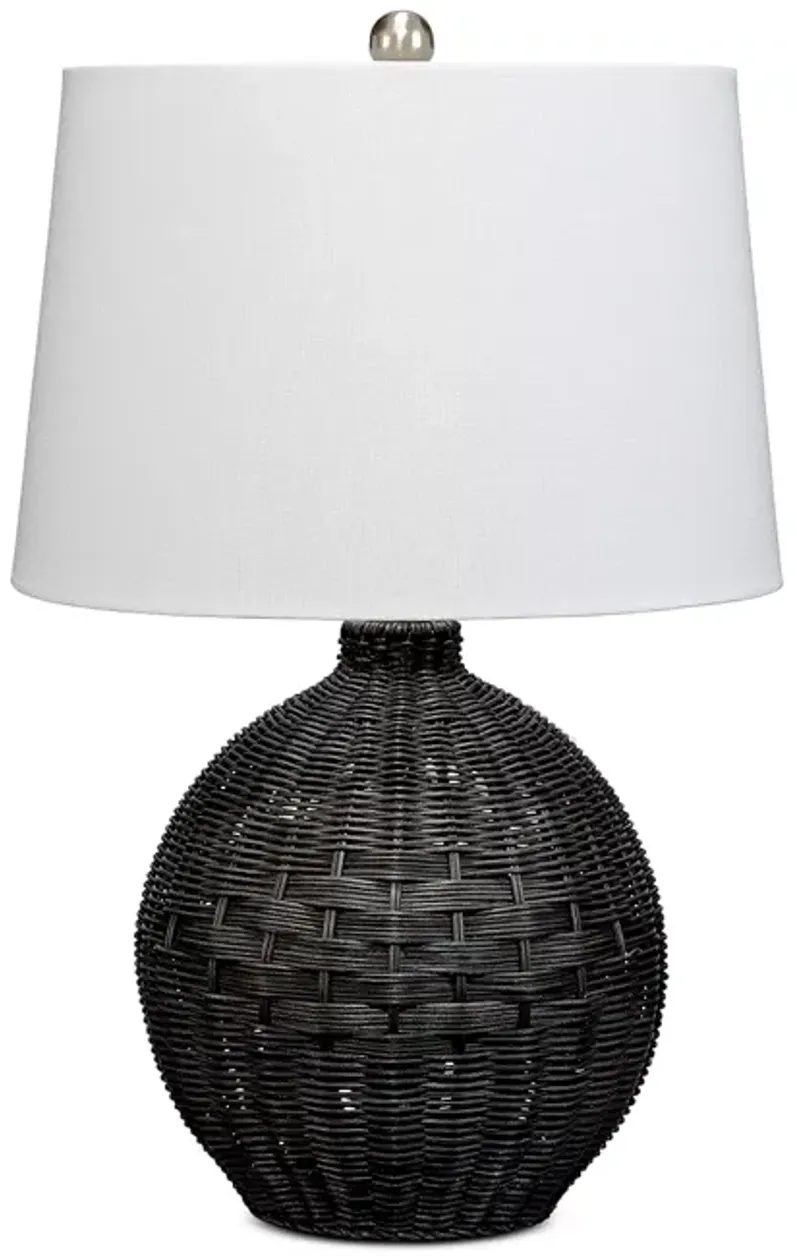 Bloomingdale's Cape Rattan Table Lamp