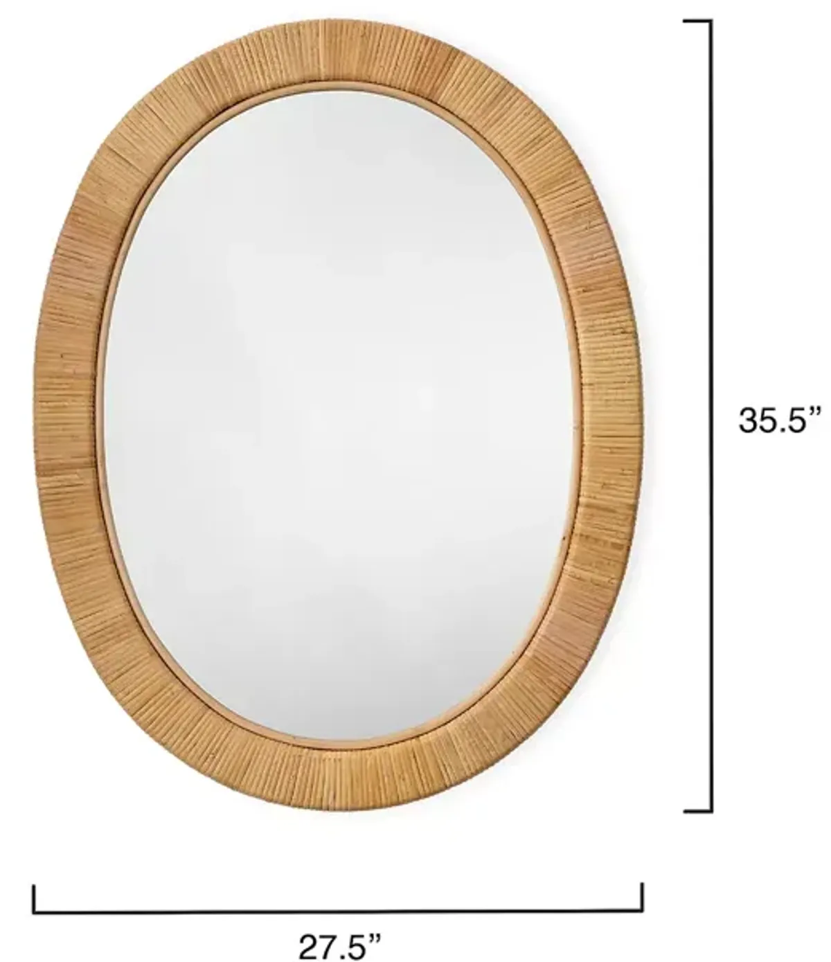 Bloomingdale's Aloha Rattan Mirror