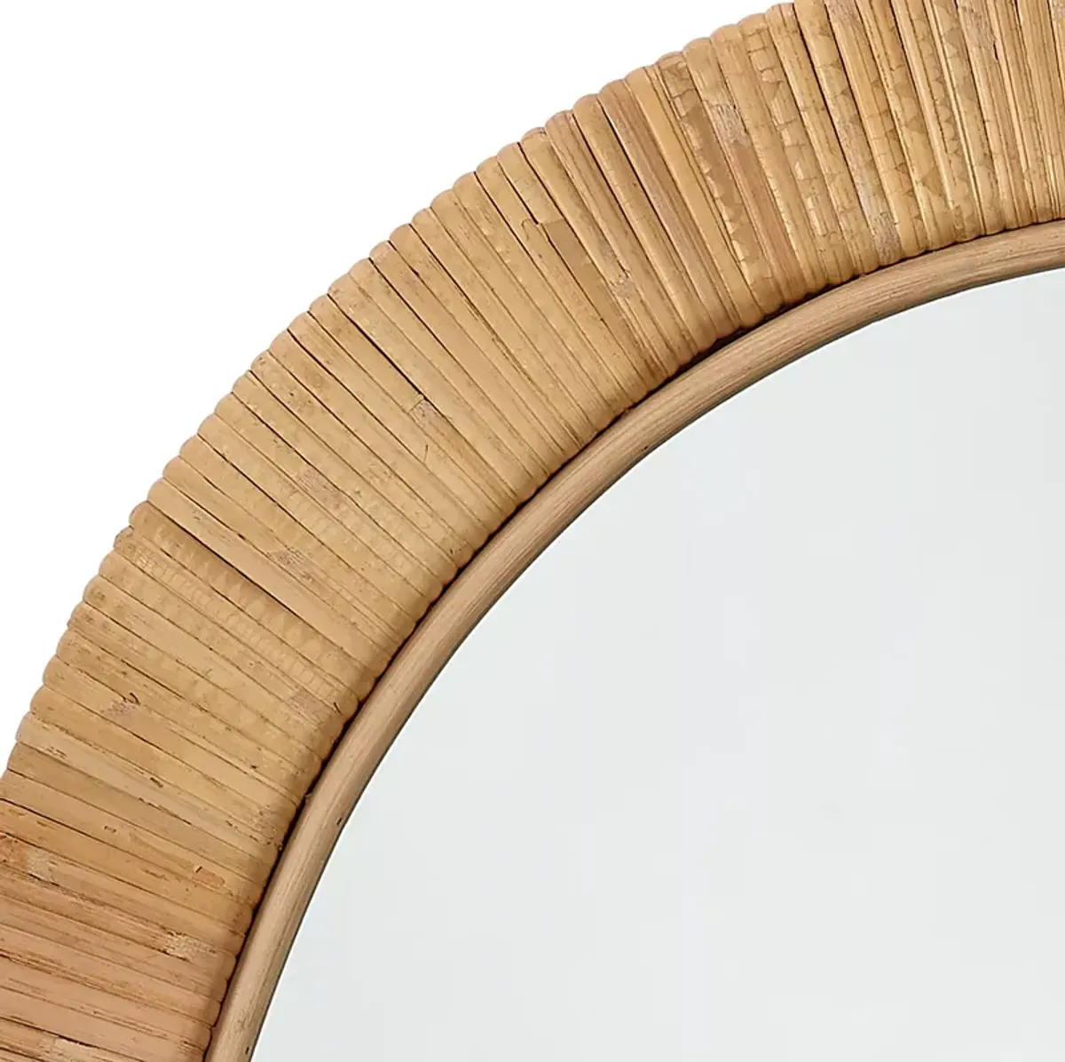 Bloomingdale's Aloha Rattan Mirror