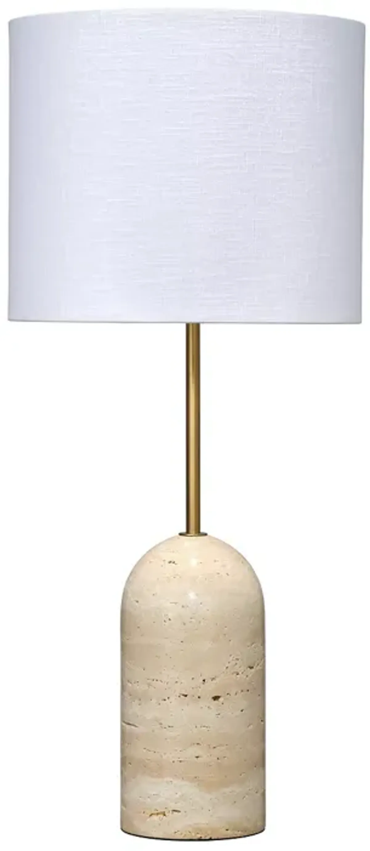 Jamie Young Holt Travertine Table Lamp