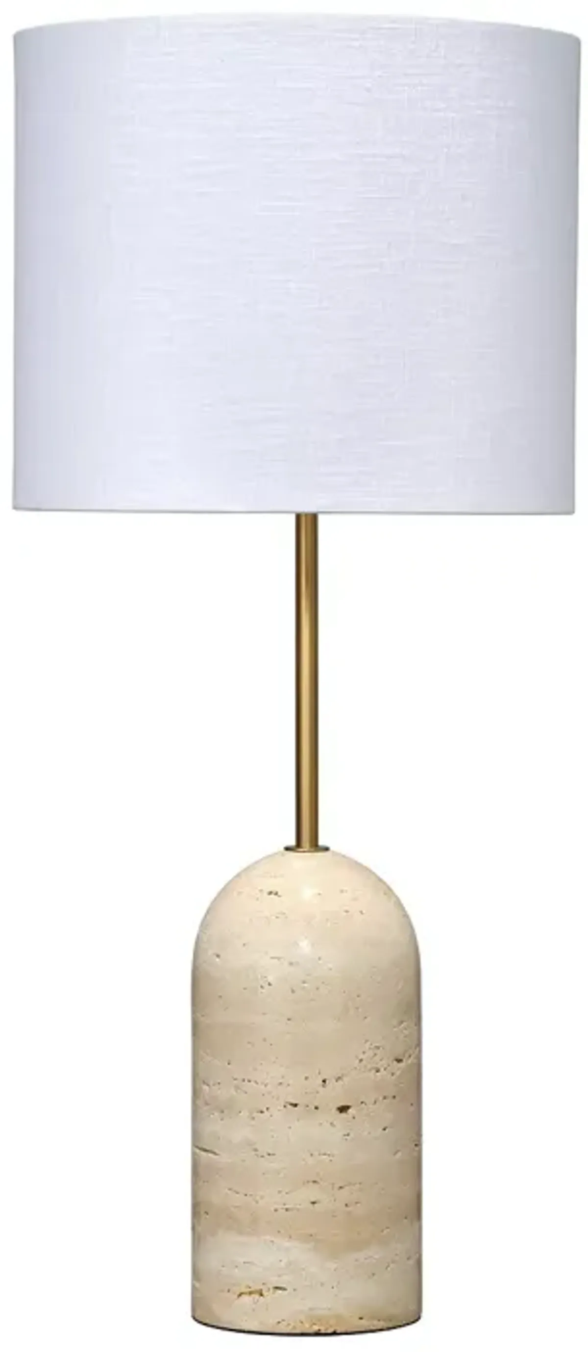 Jamie Young Holt Travertine Table Lamp