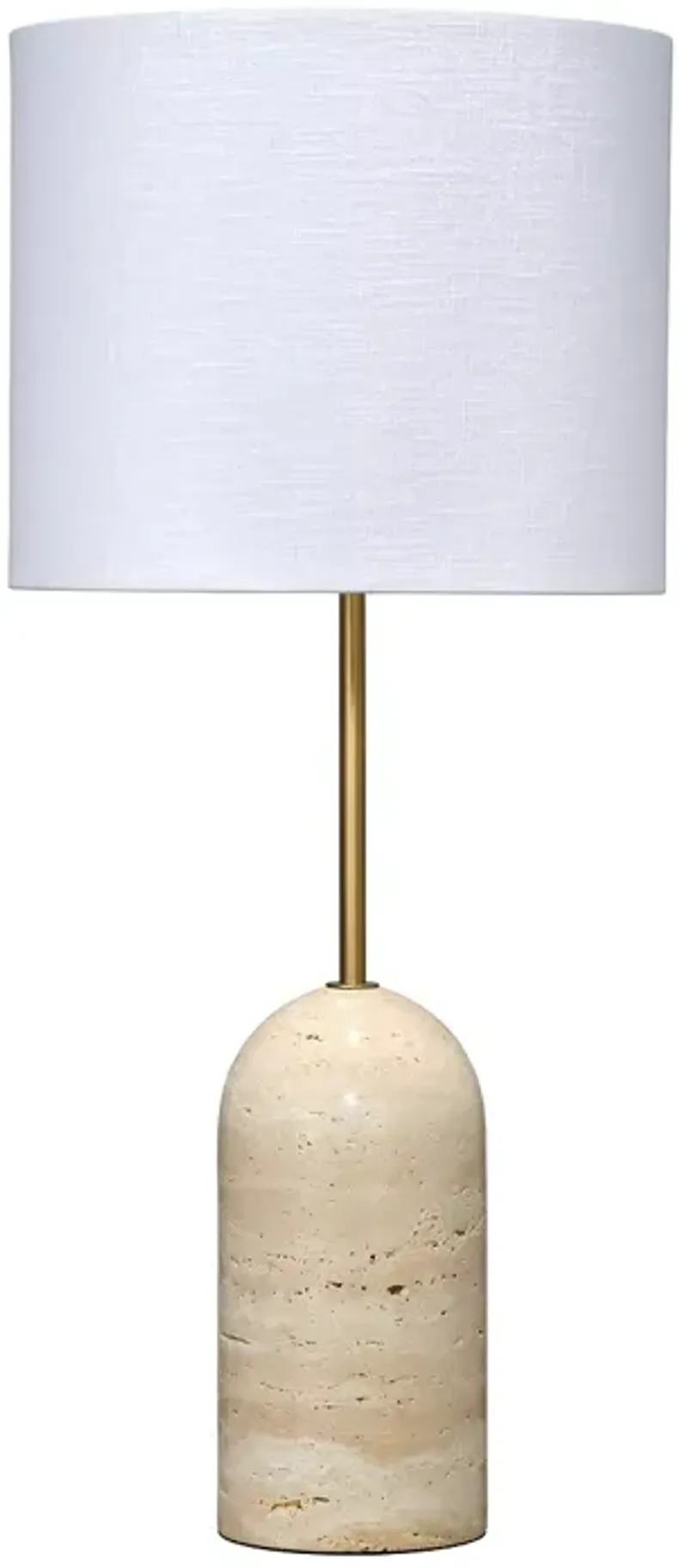 Jamie Young Holt Travertine Table Lamp