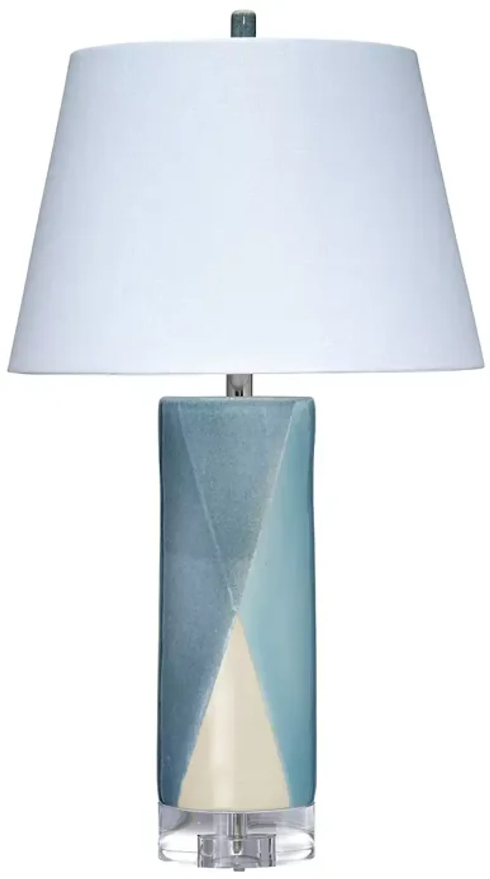 Jamie Young Diamond Ceramic Table Lamp 