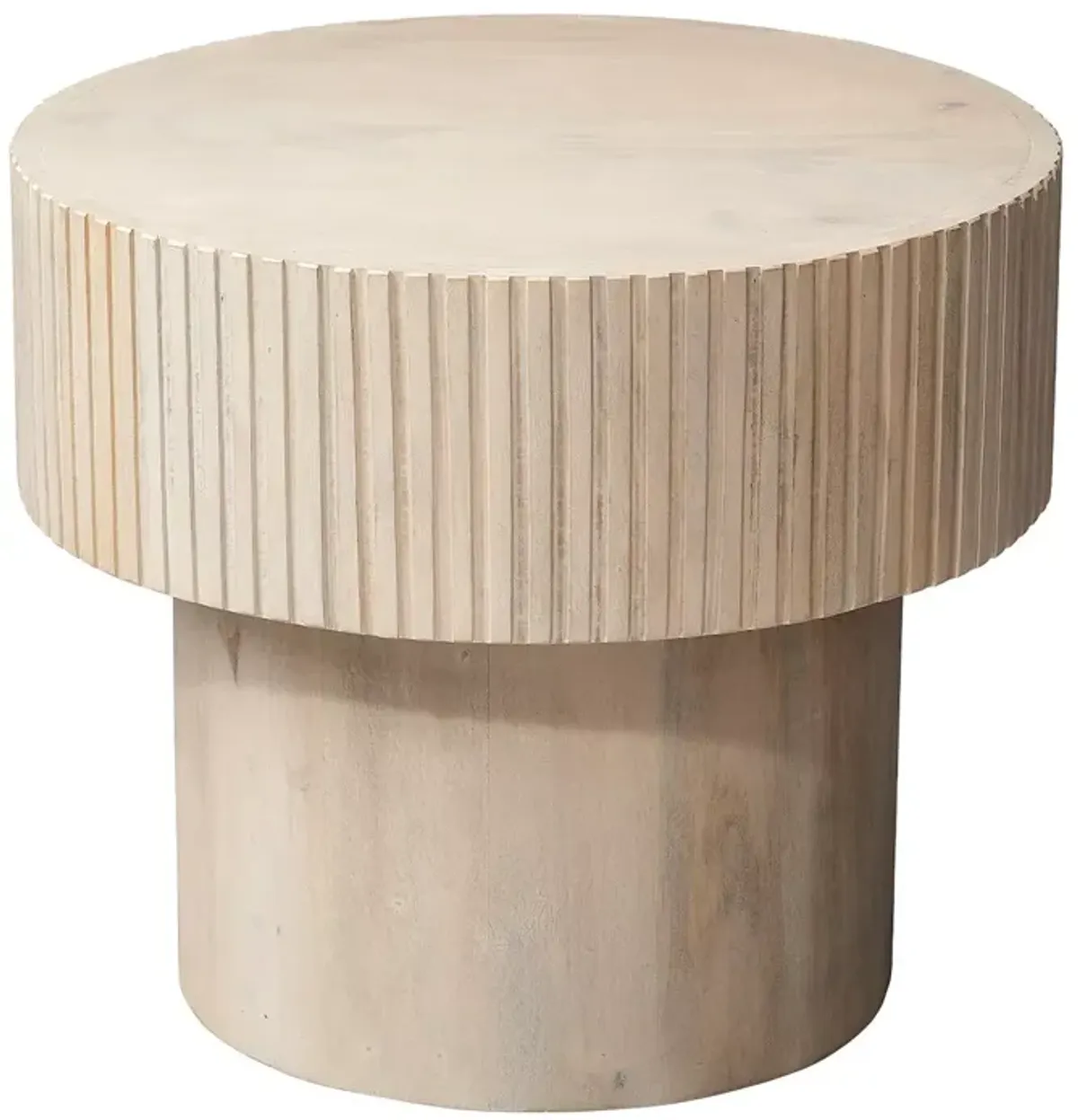 Jamie Young Notch Round Side Table