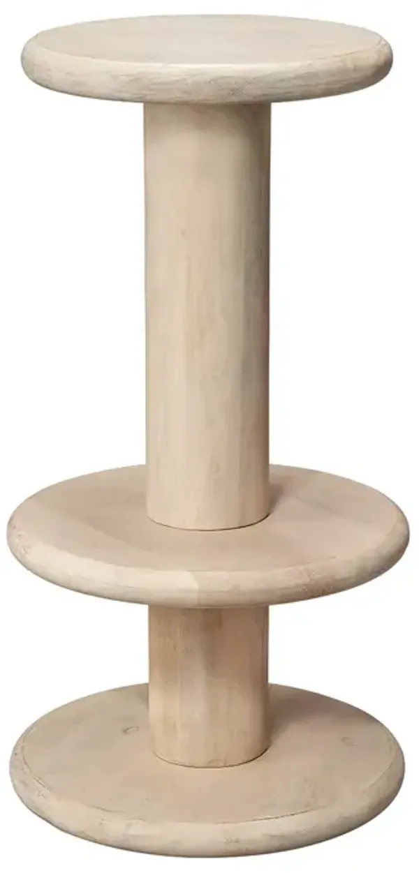Jamie Young Rye Wood Barstool