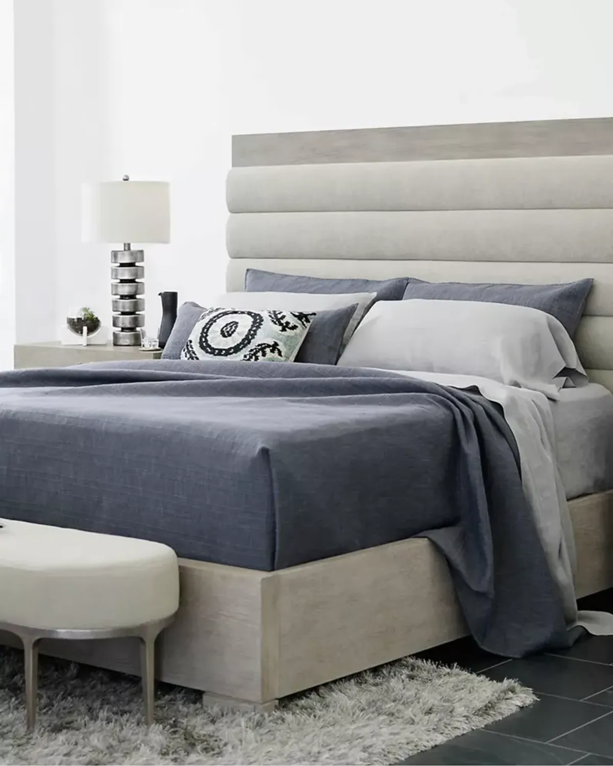 Bernhardt Linea Upholstered Queen Bed