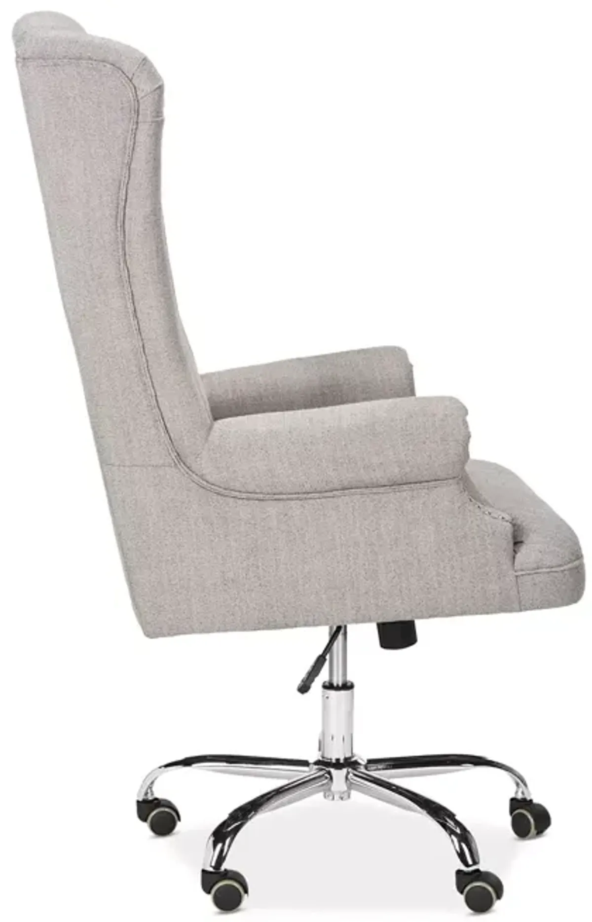 Safavieh Ian Linen Swivel Office Chair