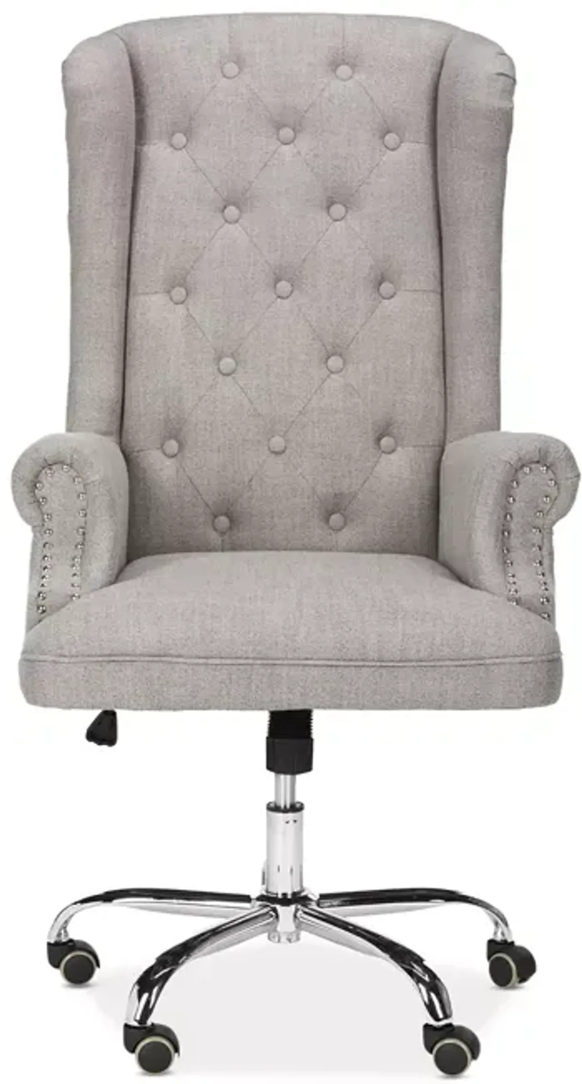 Safavieh Ian Linen Swivel Office Chair