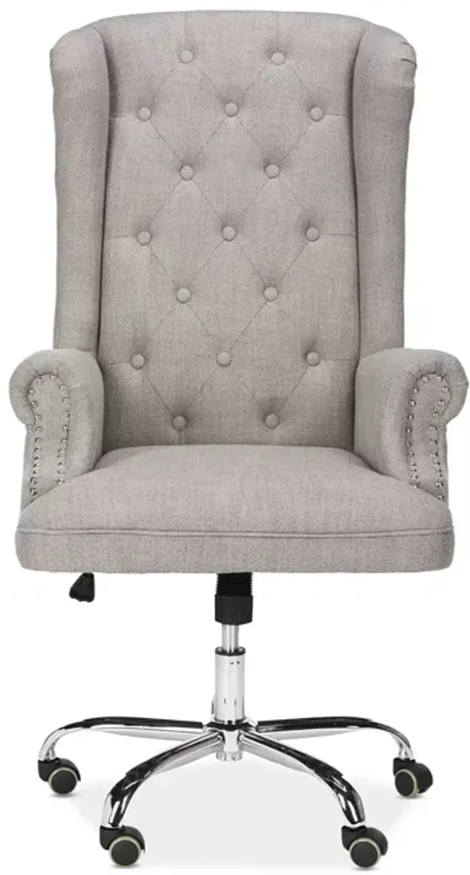 Safavieh Ian Linen Swivel Office Chair