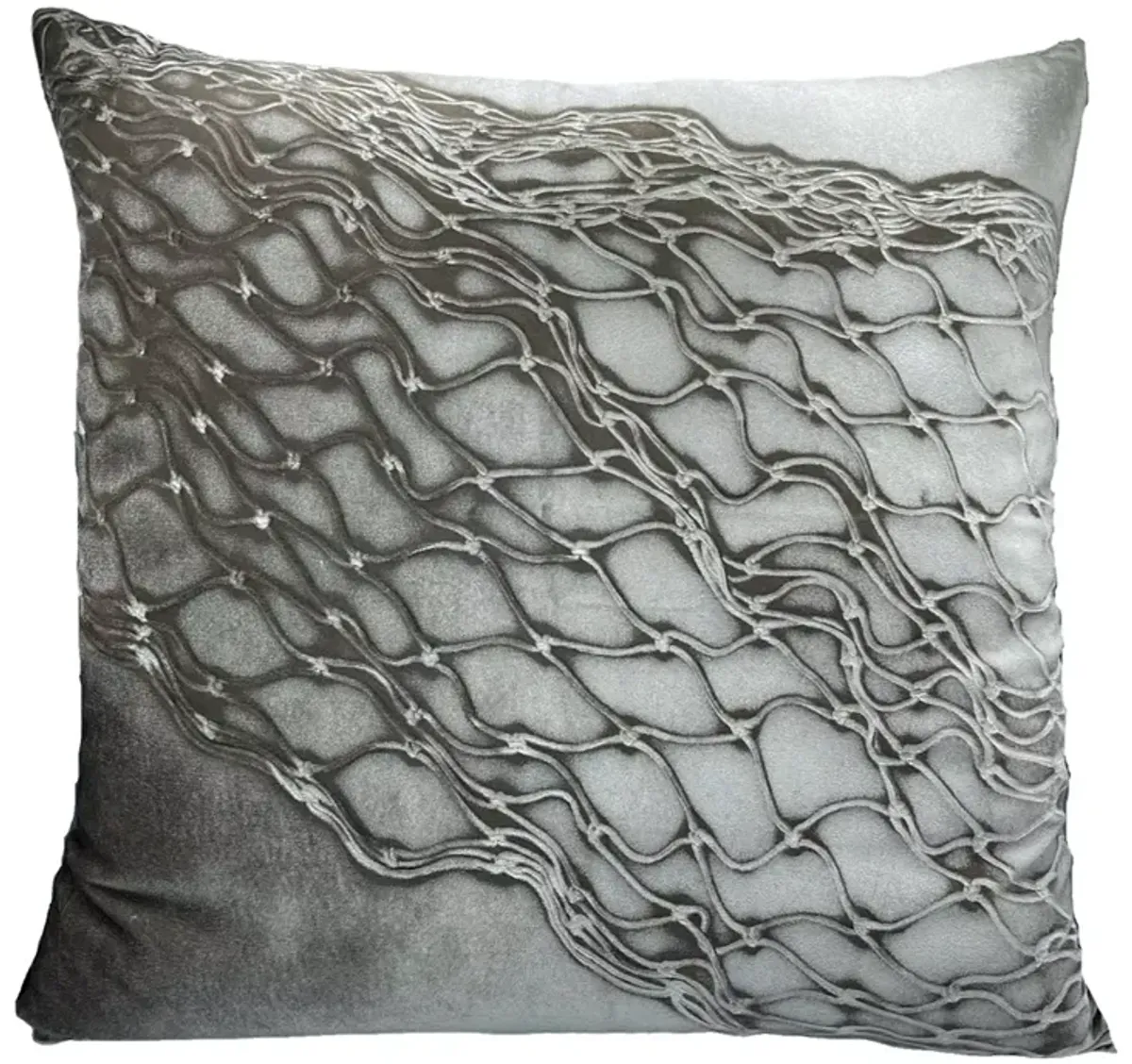 Aviva Stanoff Net on Cobble Decorative Pillow