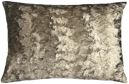 Aviva Stanoff Bronze Frost Decorative Pillow, 12" x 20"