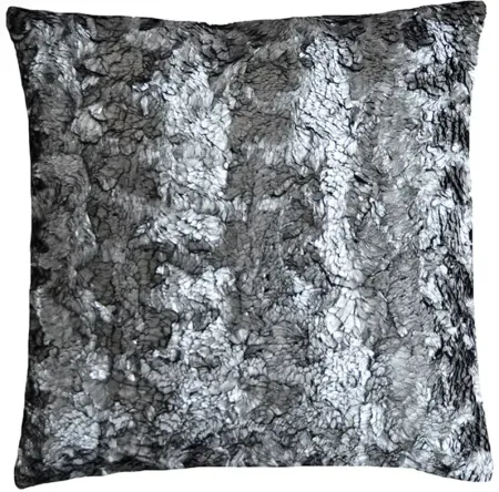 Aviva Stanoff Pyrite Frost Decorative Pillow with Self-Back, 20" x 20"