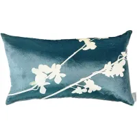 Aviva Stanoff Orchid on Malachite Decorative Pillow, 12" x 20"