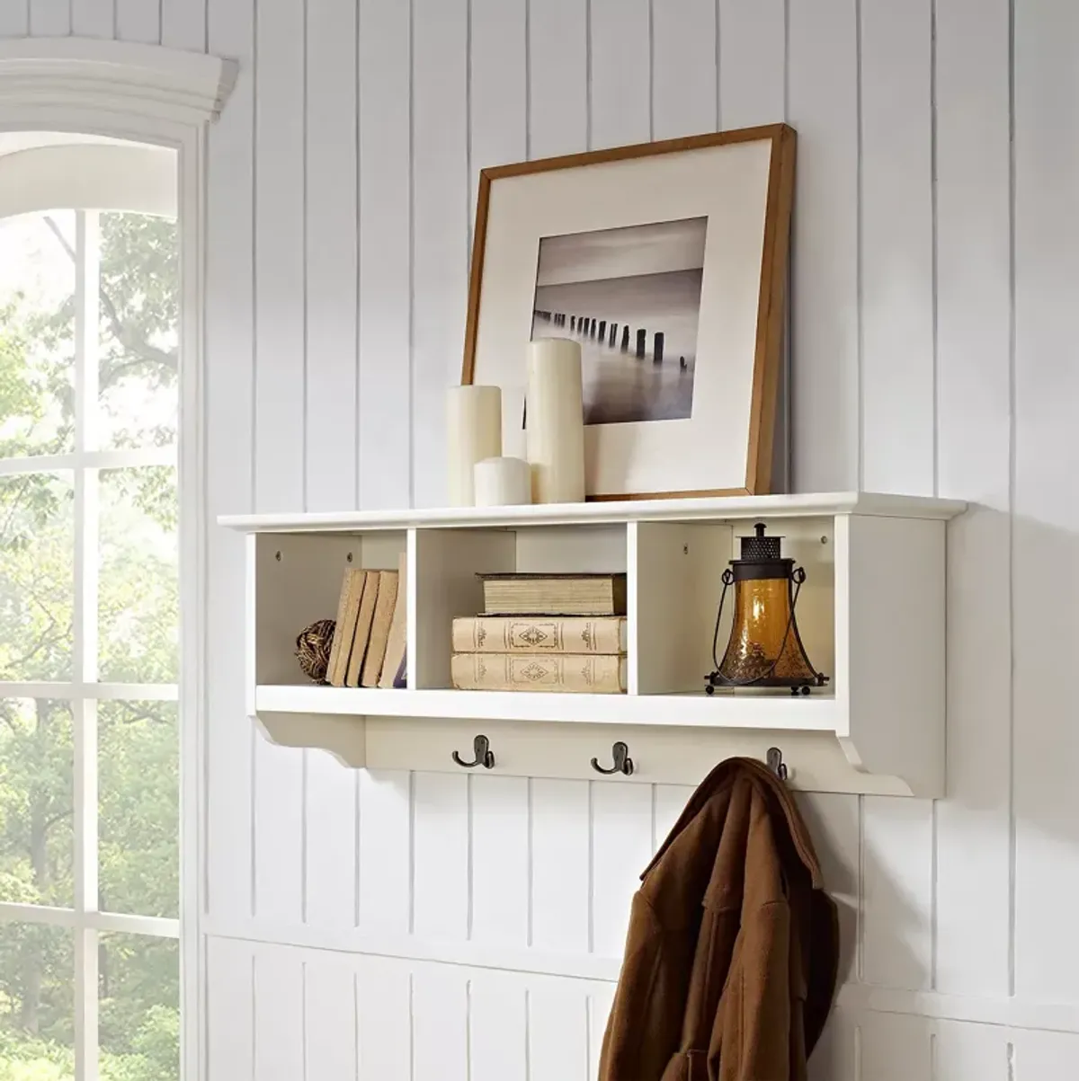 Crosley Brennan Entryway Storage Shelf