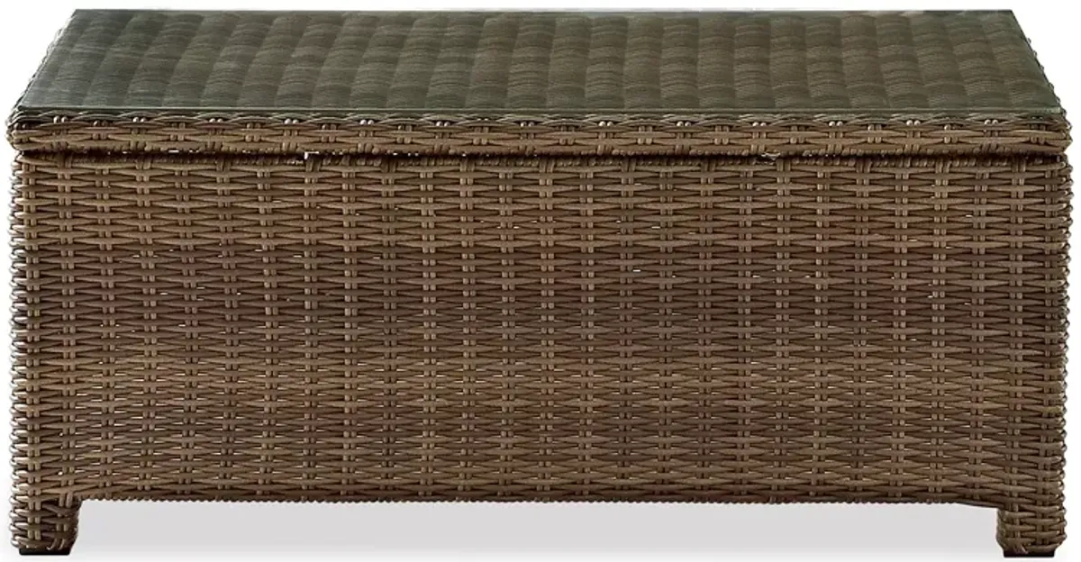 Sparrow & Wren Walton Outdoor Wicker Coffee Table