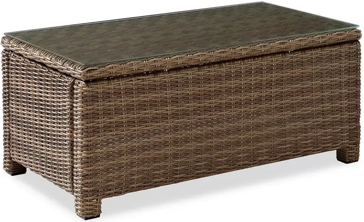 Sparrow & Wren Walton Outdoor Wicker Coffee Table