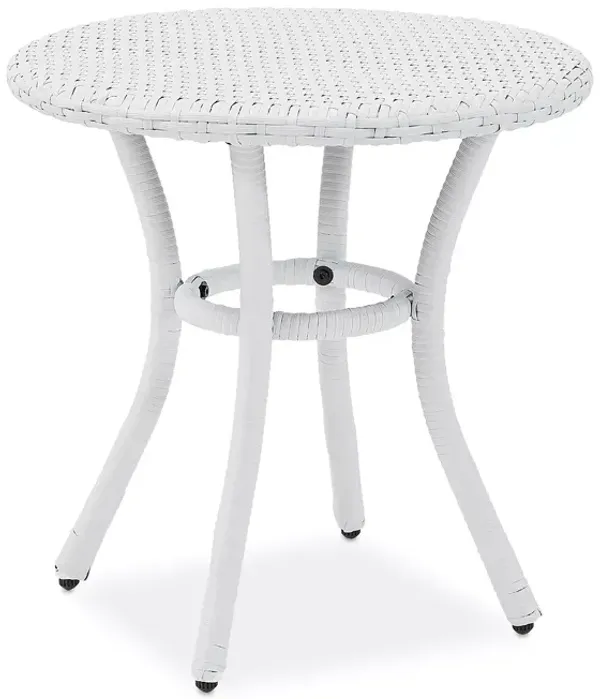 Sparrow & Wren Avalon Outdoor Wicker Round Side Table