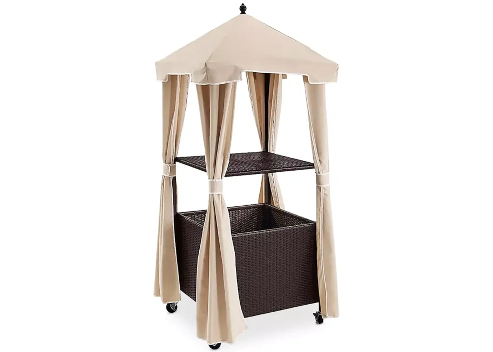 Sparrow & Wren Avalon Outdoor Wicker Towel Valet