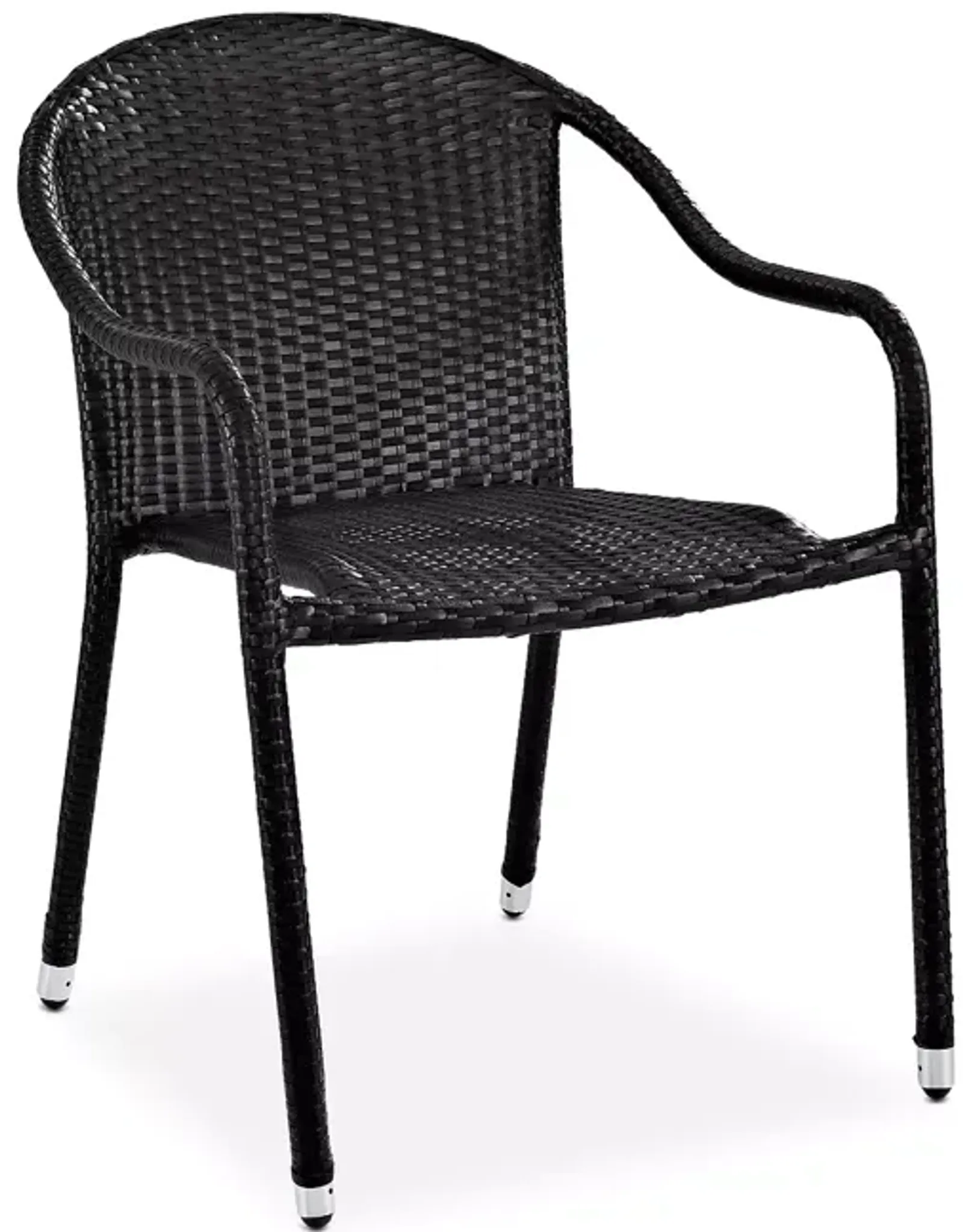 Sparrow & Wren Avalon 2 Piece Outdoor Wicker Stackable Chair Set