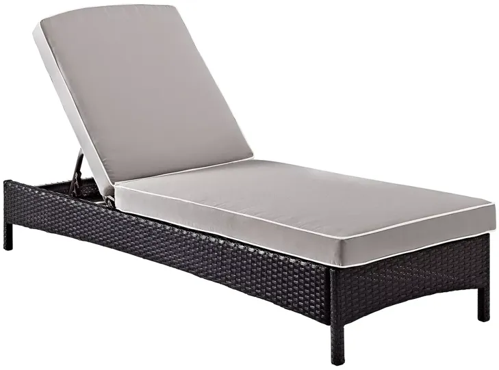 Crosley Palm Harbor Outdoor Wicker Chaise Lounge