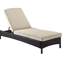 Crosley Palm Harbor Outdoor Wicker Chaise Lounge
