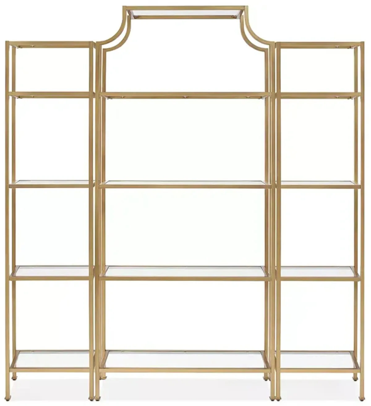 Sparrow & Wren Aimee 3 Piece Etagere Set, Large Etagere & 2 Narrow Etageres