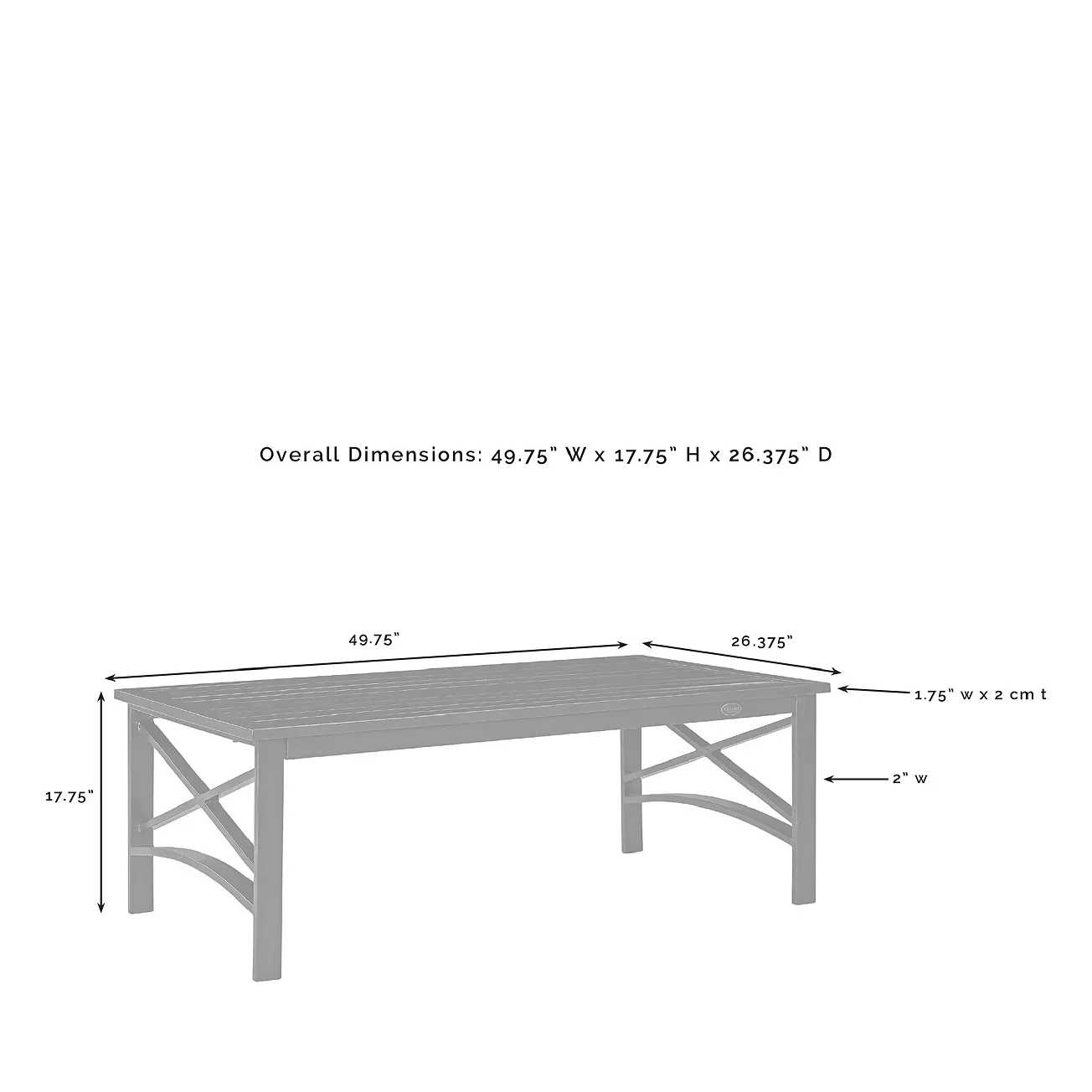 Sparrow & Wren Destin Coffee Table