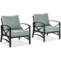 Sparrow & Wren Destin 2 Piece Outdoor Chair Set