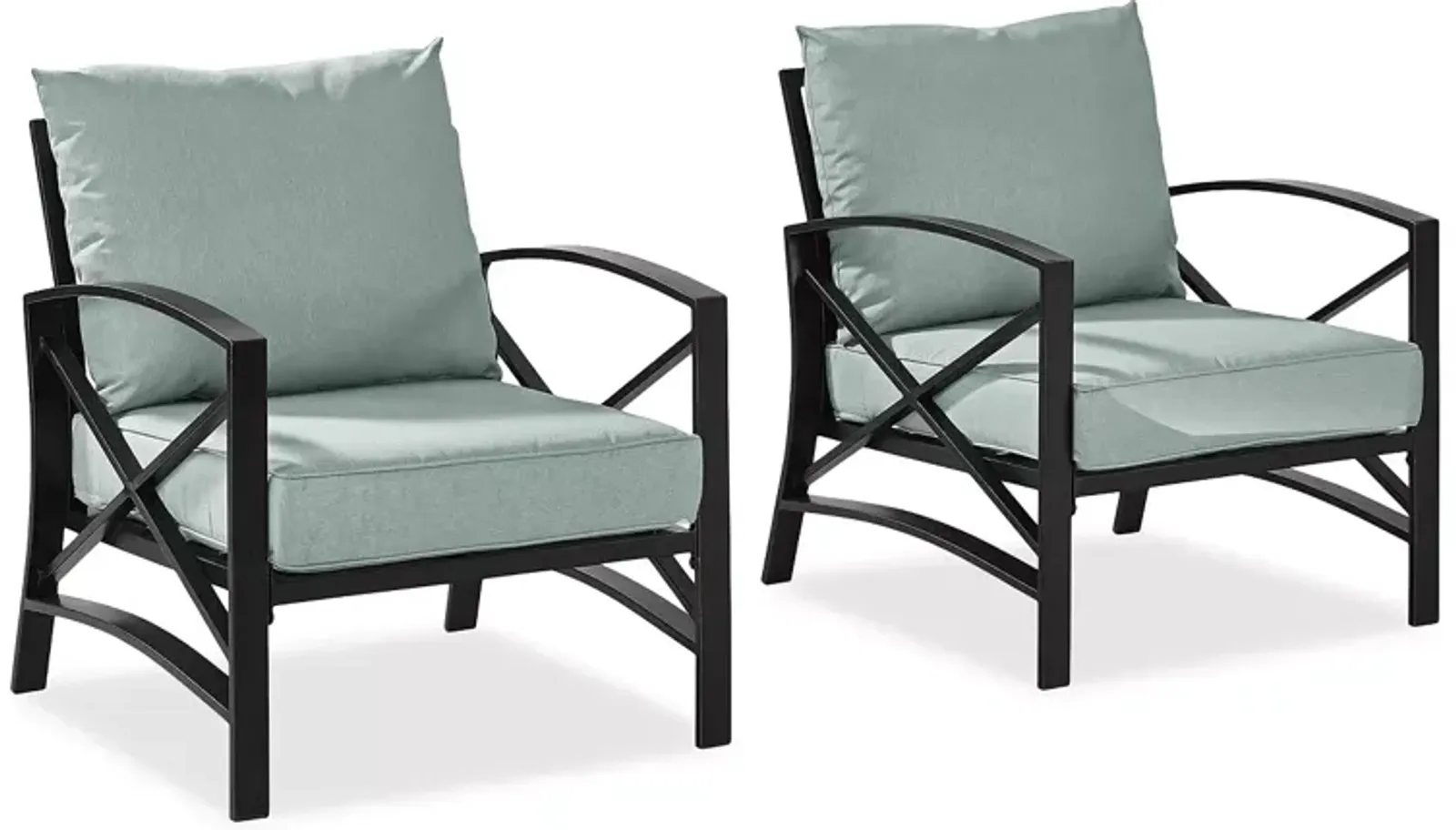 Sparrow & Wren Destin 2 Piece Outdoor Chair Set