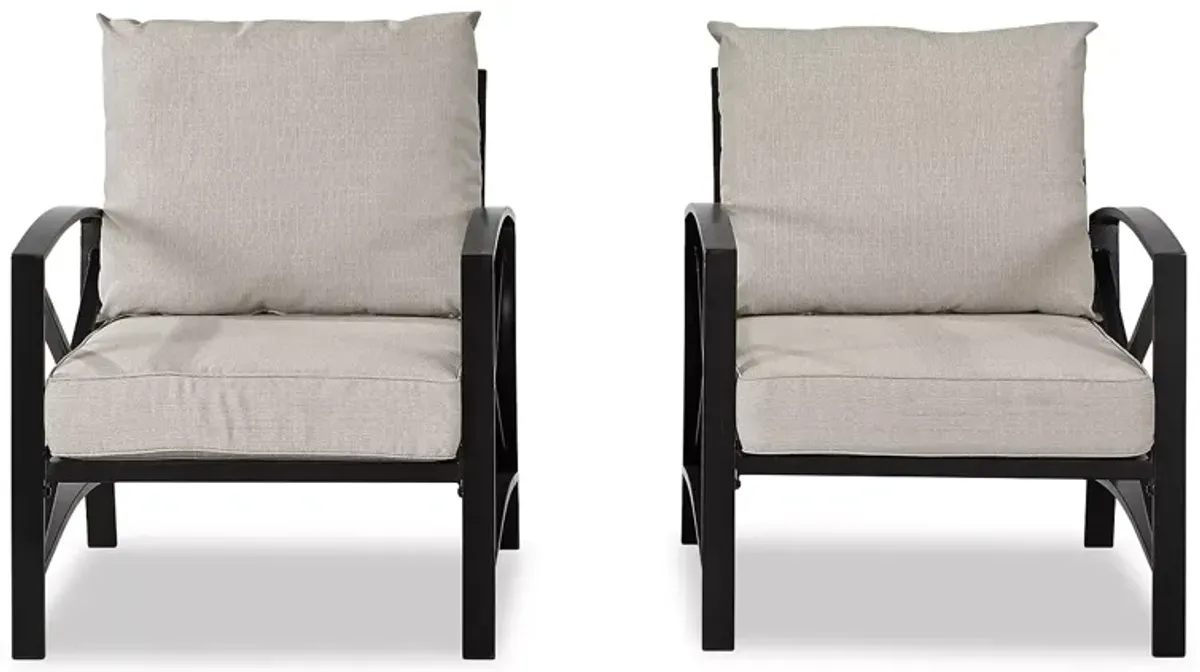 Sparrow & Wren Destin 2 Piece Outdoor Chair Set