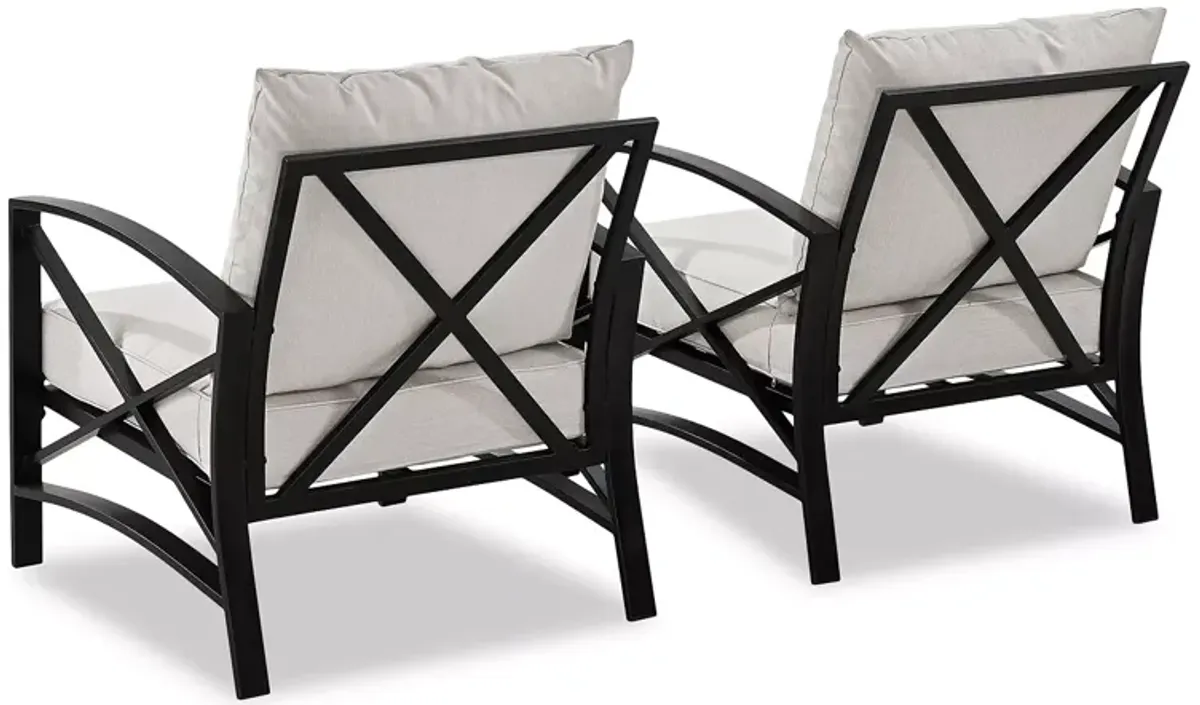 Sparrow & Wren Destin 2 Piece Outdoor Chair Set